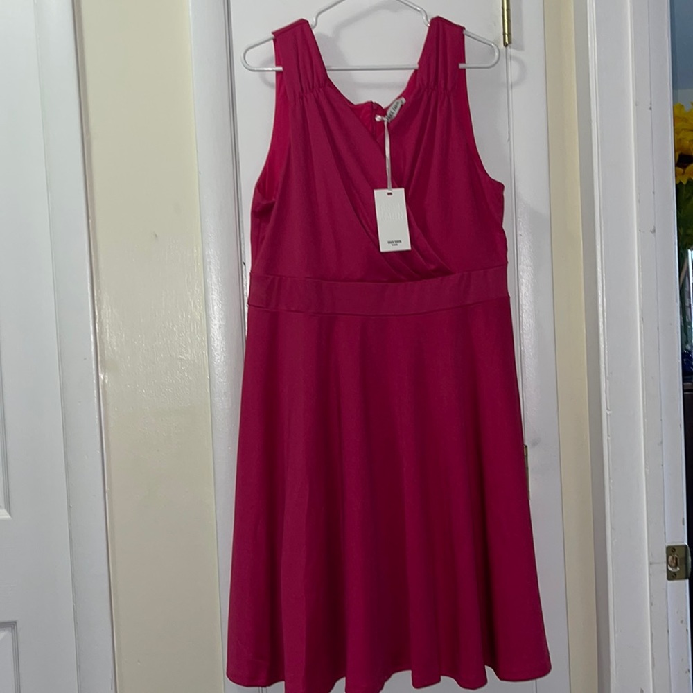 Woman’s dress. NWT. Pink. 2XL